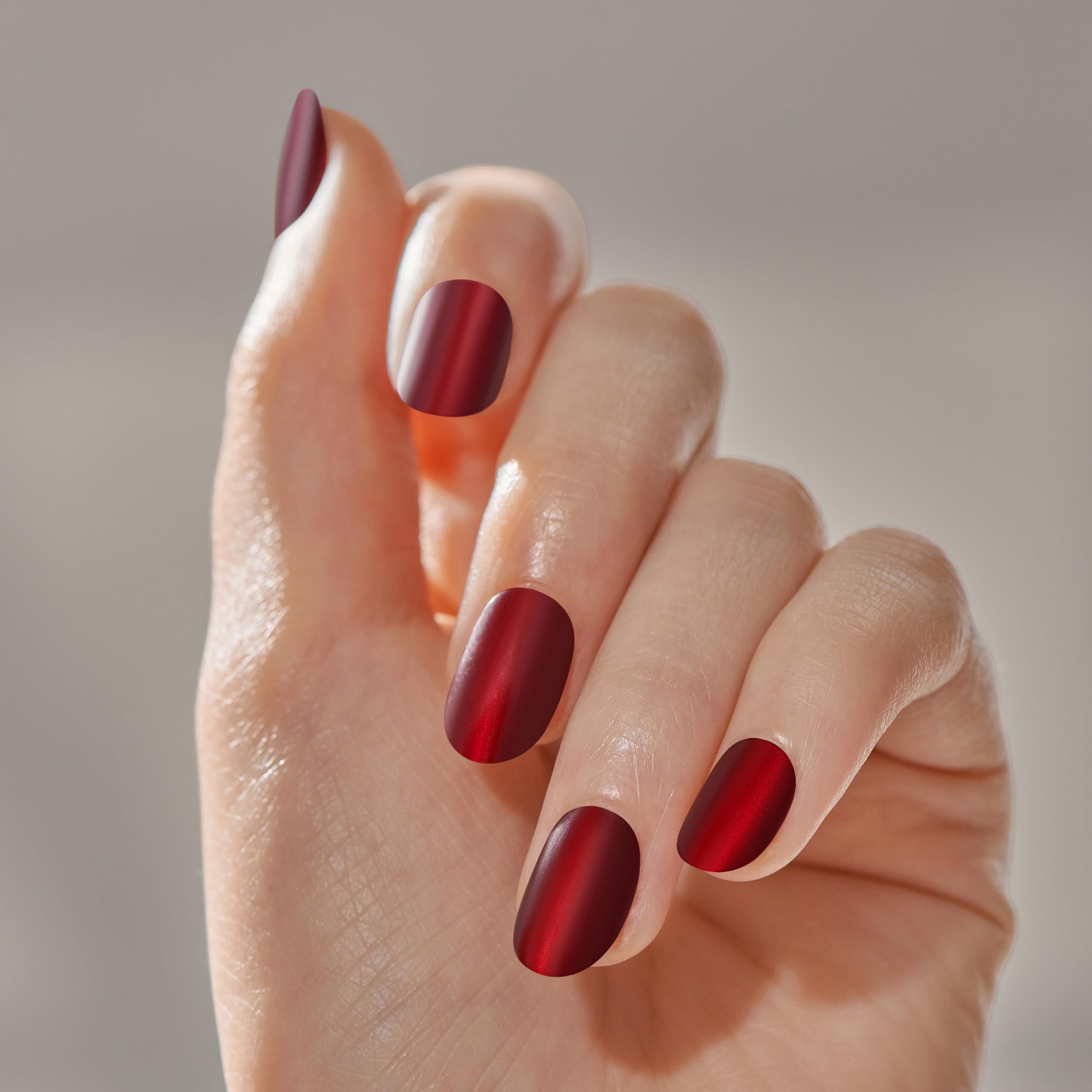 Foto 3 pulgar | Presion Nails Impress «hidden Gem», Color Rojo, Talla Corta - Venta Internacional.