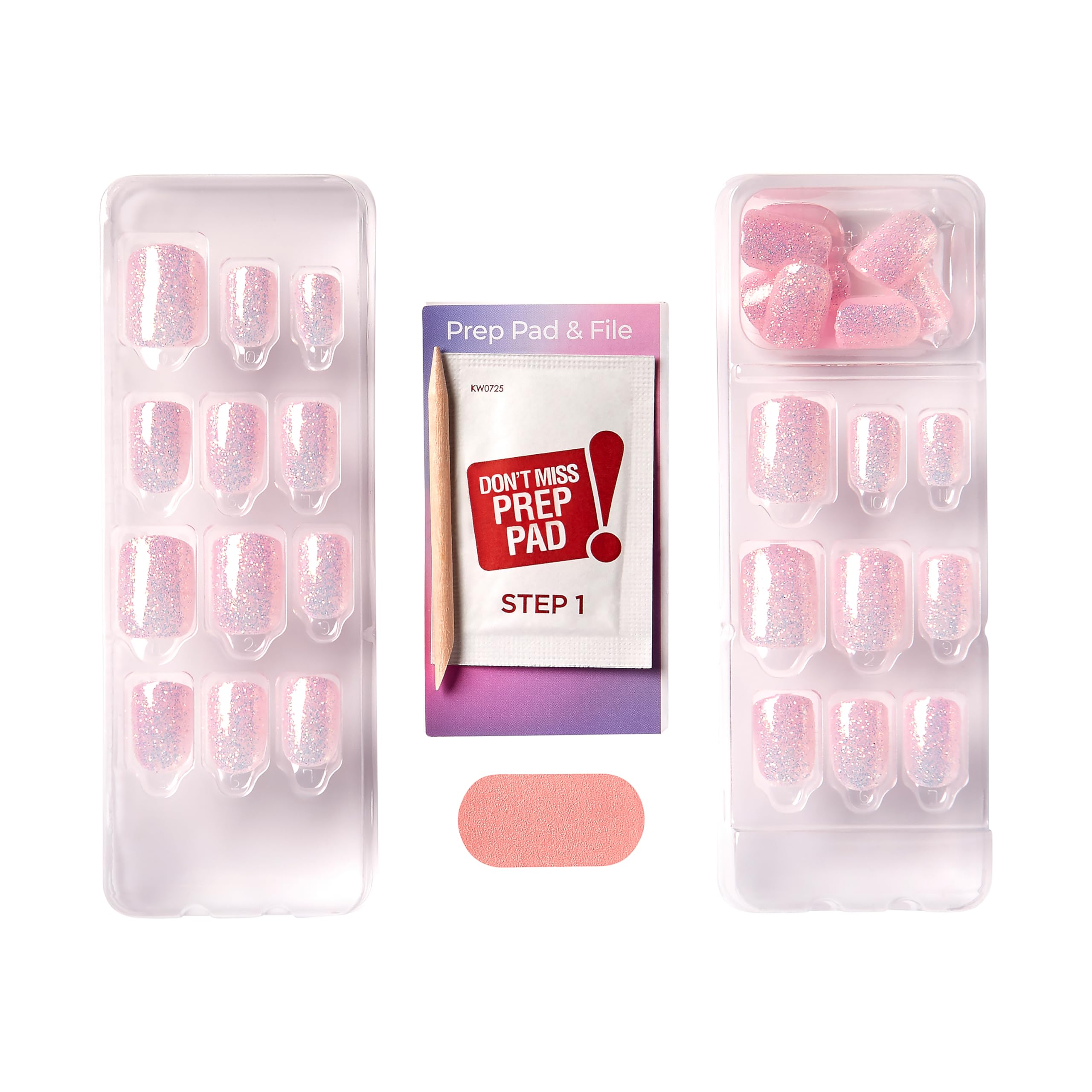 Foto 7 | Uñas A Presión Impress 'pop Star' Color Fx Rosa Claro - Venta Internacional.