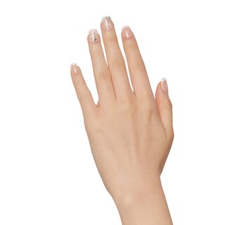 Foto 4 | Presiona Las Uñas Impress My Worth, Blancas Y Cortas, Con Forma Ovalada - Venta Internacional.