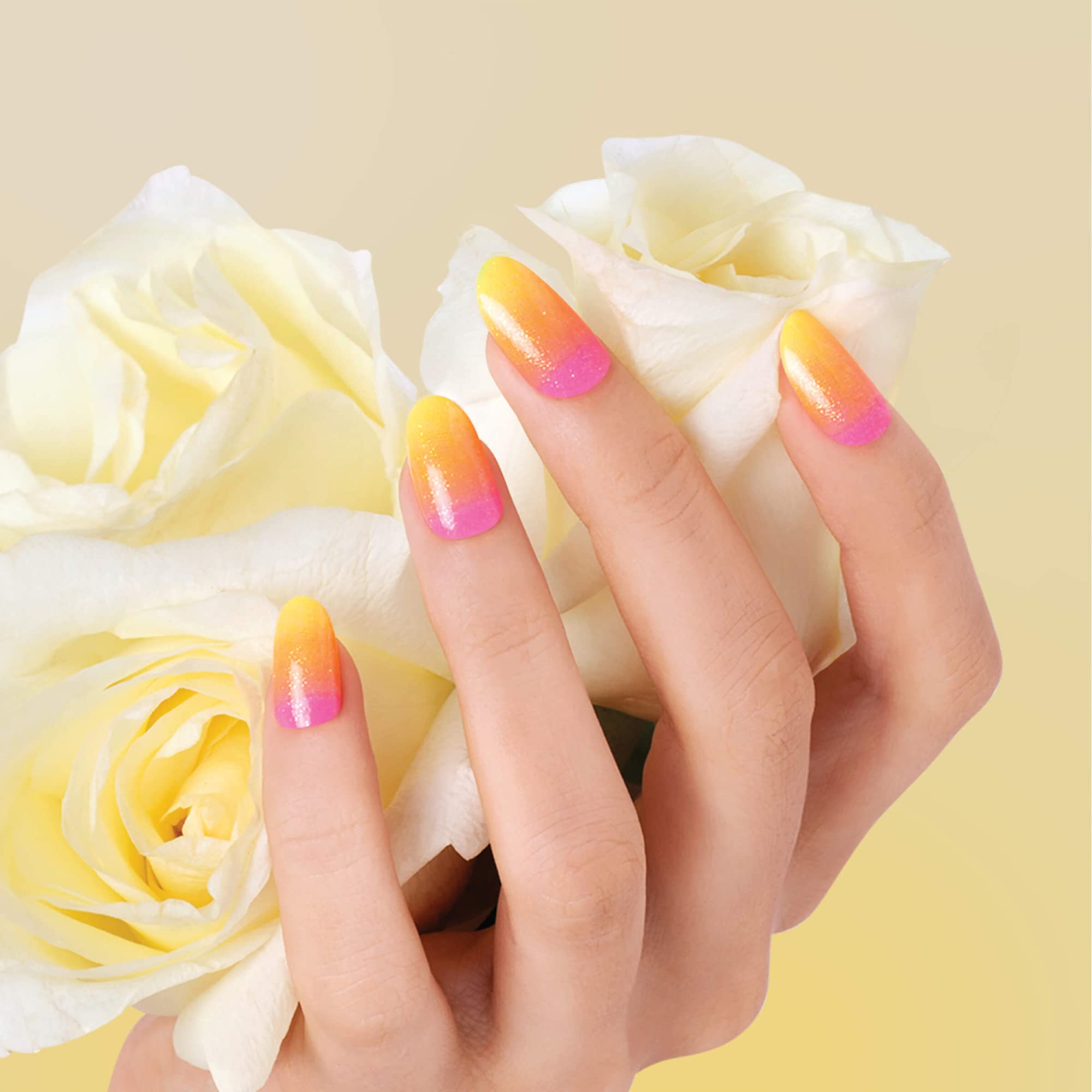 Foto 3 | Nails Kiss 100, Tapa Completa, A Presión Con Pegamento Para Uñas «active Oval» - Venta Internacional.