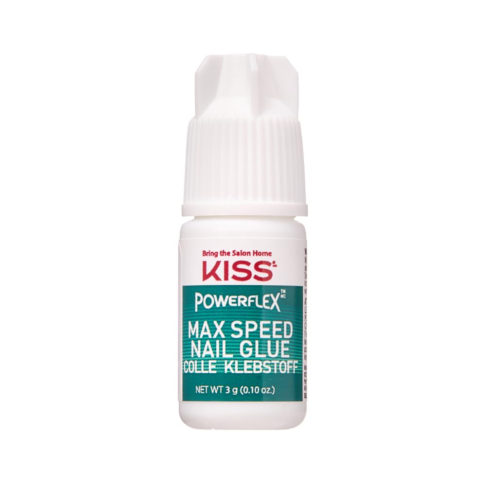 Foto 2 pulgar | Pegamento Para Uñas Kiss Powerflex Maximum Speed Super Strength, 3 Ml - Venta Internacional.