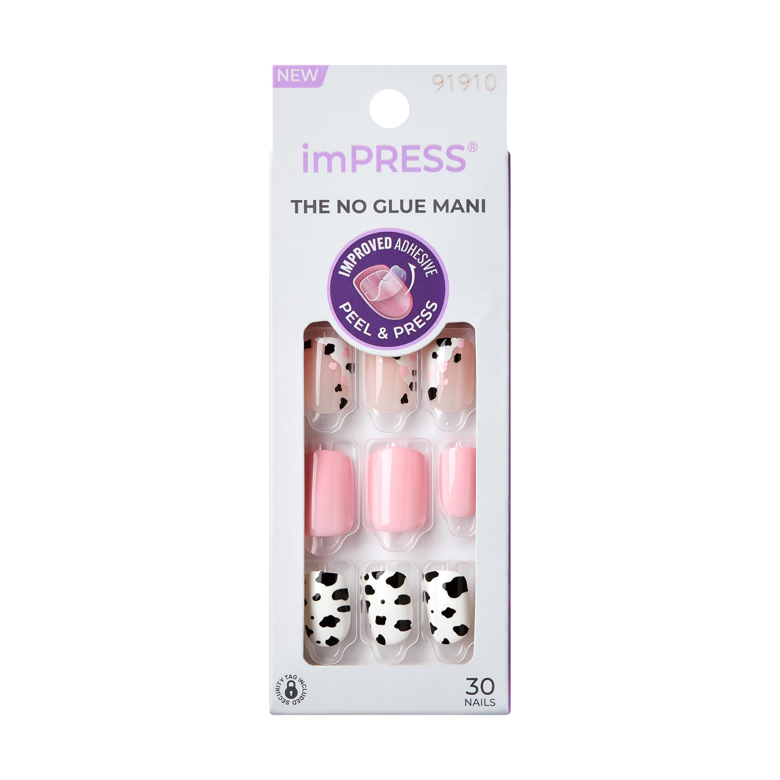 Foto 2 pulgar | Press-on Nails Impress 'one Chance' Para Niños, Color Rosa Claro - Venta Internacional.