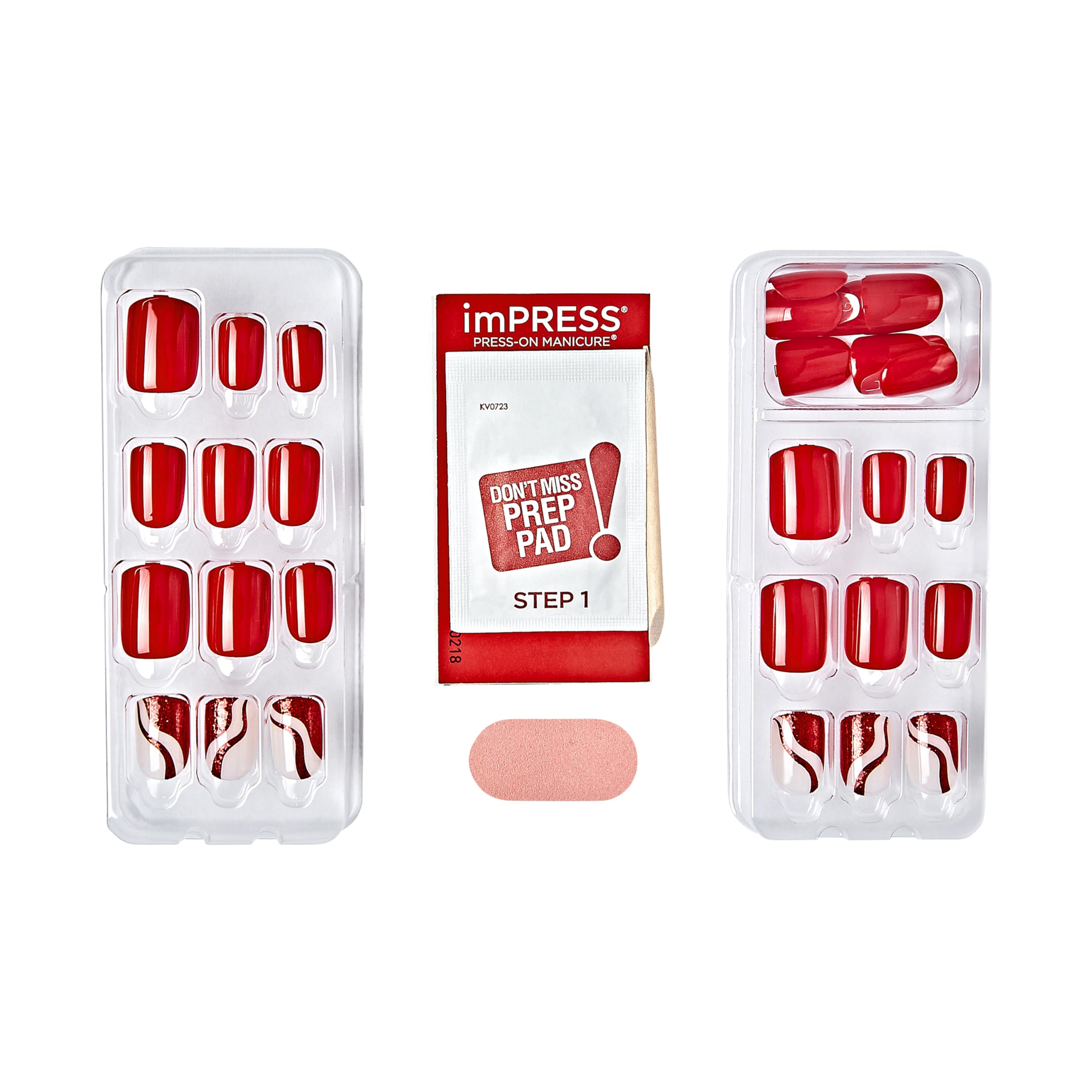 Foto 8 pulgar | Las Uñas Prensadas Impresionan «infinitamente» Con Forma Ovalada De Color Rojo Medio - Venta Internacional.