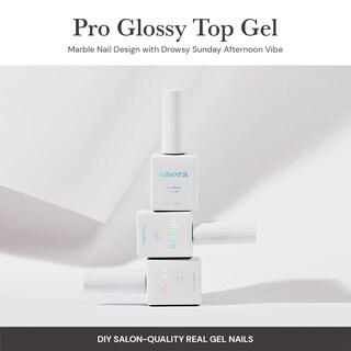 Foto 2 | Gel Para El Cuidado De Las Uñas Ohora Pro Glossy Top Gel Para Gel Semicurado - Venta Internacional.