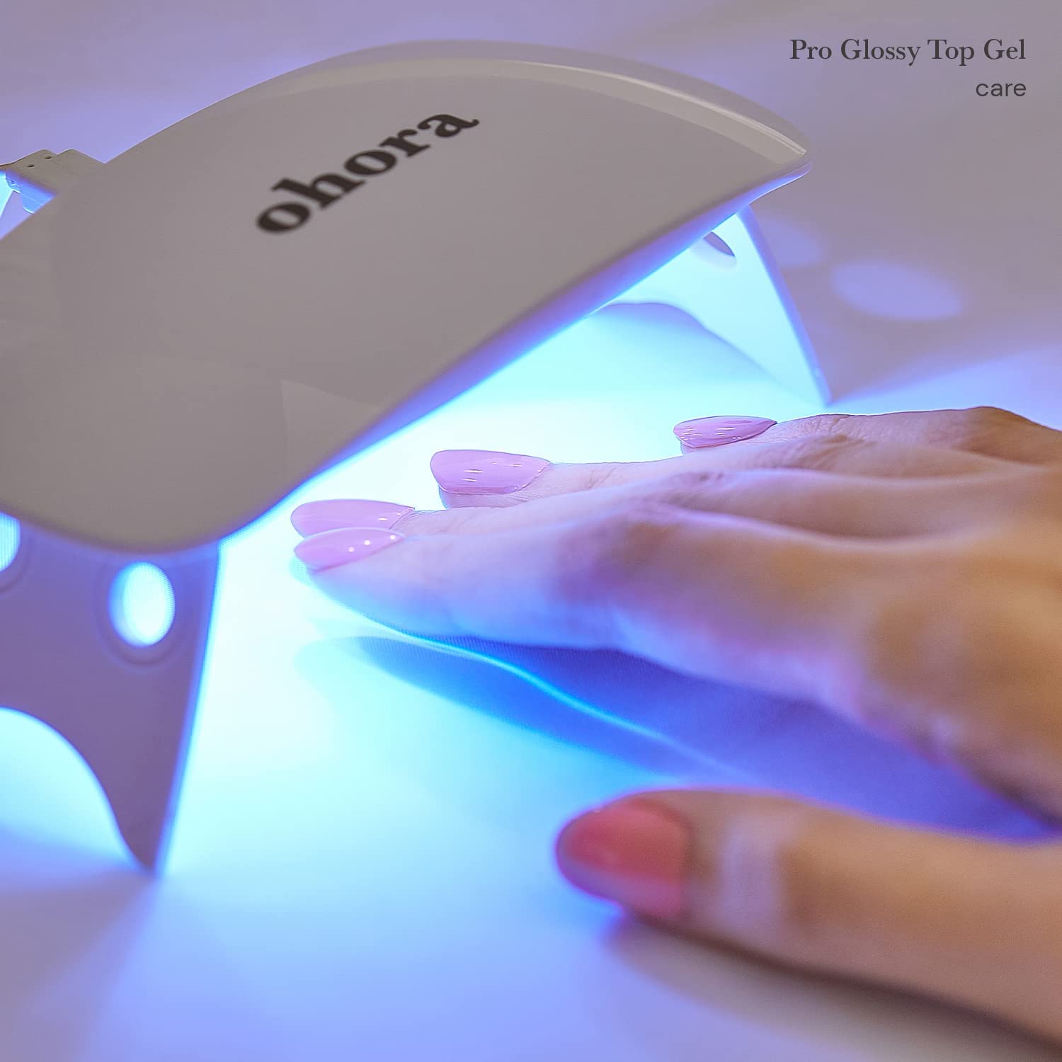 Foto 8 pulgar | Gel Para El Cuidado De Las Uñas Ohora Pro Glossy Top Gel Para Gel Semicurado - Venta Internacional.