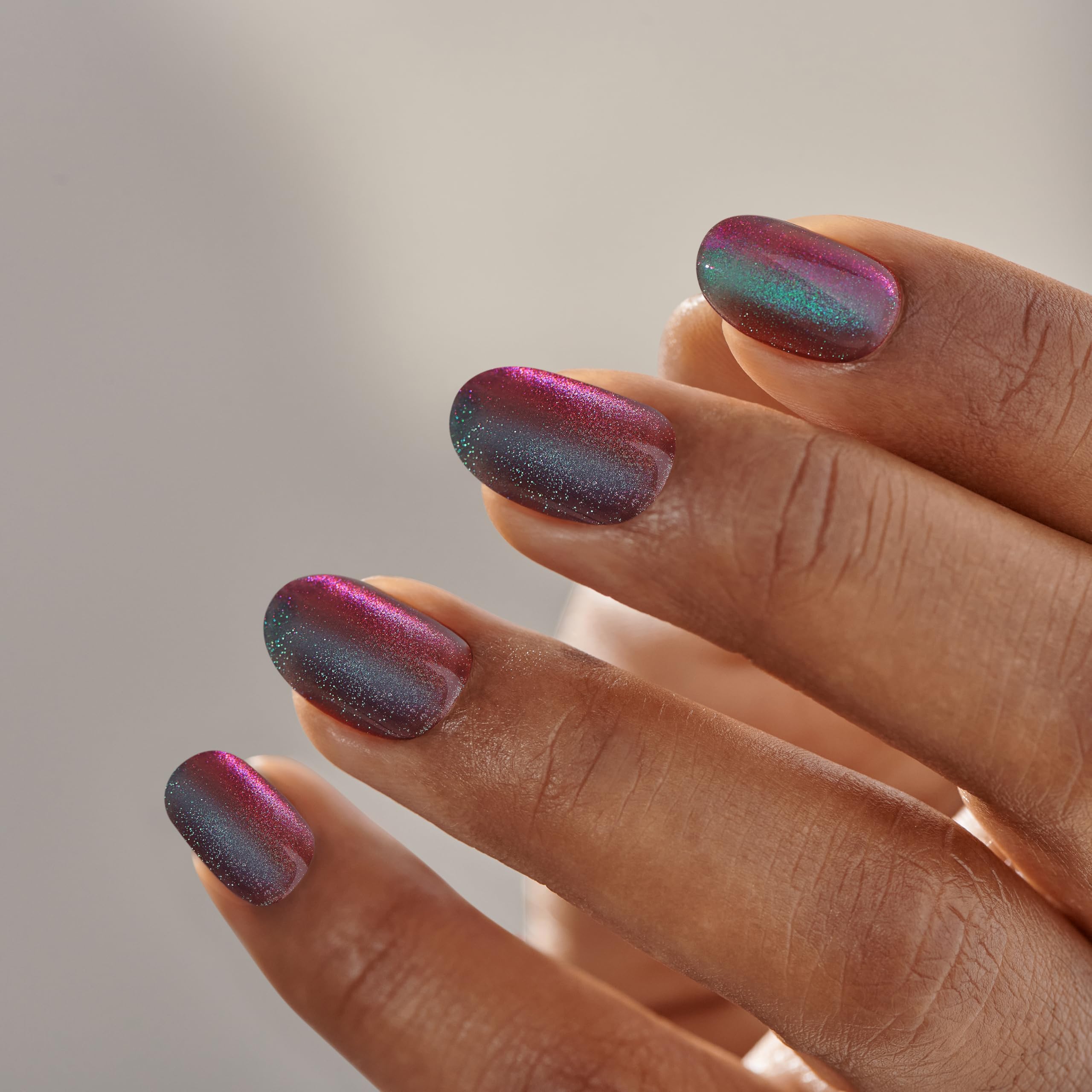 Foto 2 | Press-on Nails Impress «before Hours», Color Negro, Corto Y Ovalado - Venta Internacional.