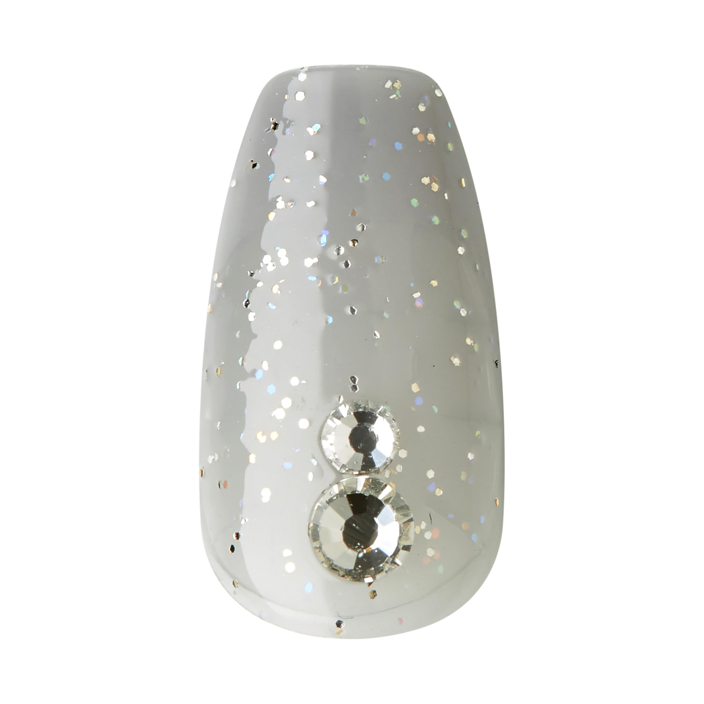 Foto 8 pulgar | Press On Nails Impress «legacy» Gris Con Forma De Ataúd, 30 Uñas - Venta Internacional.