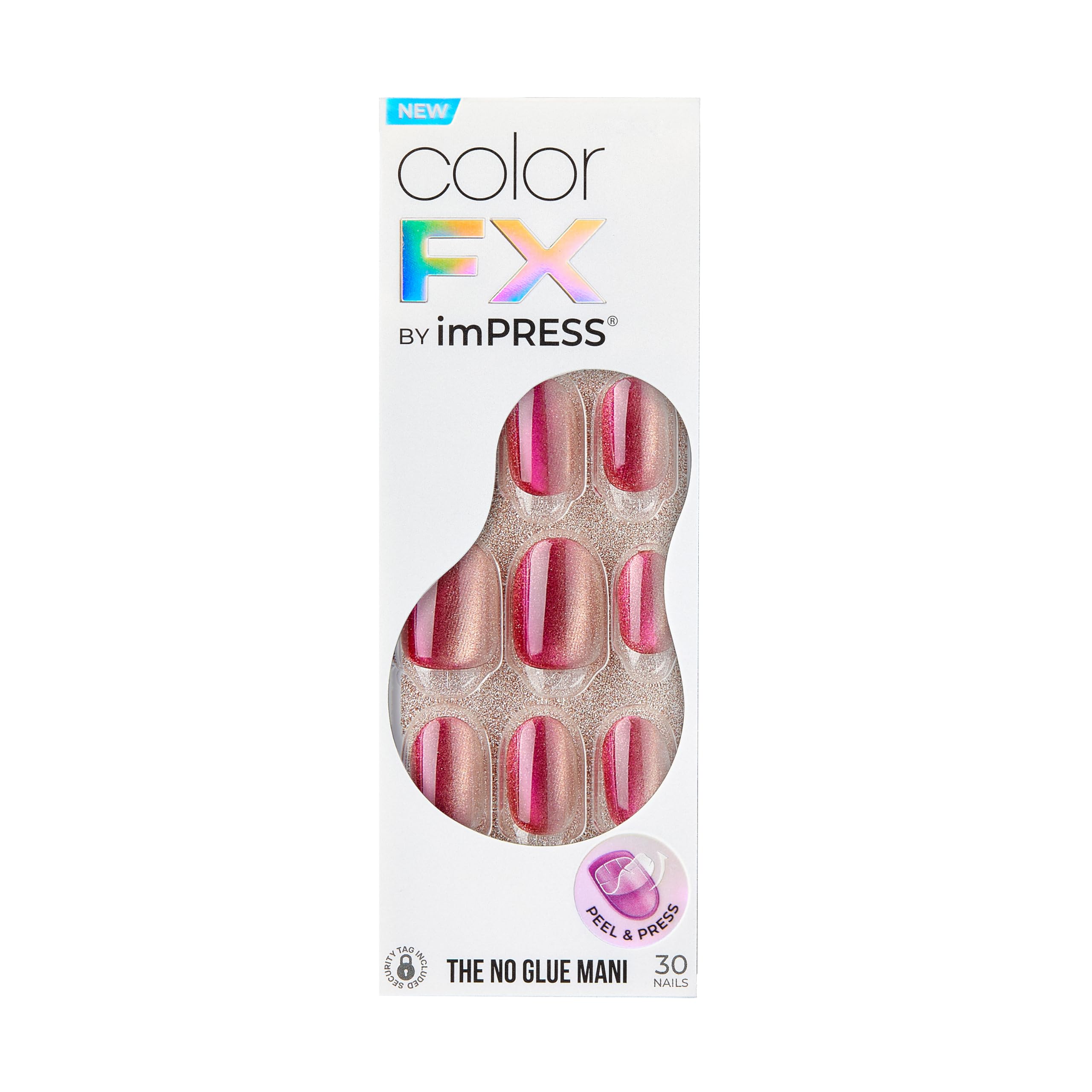 Foto 2 pulgar | Press-on Nails Impress «walk Out» Pink Color Fx Short Ovalado - Venta Internacional.