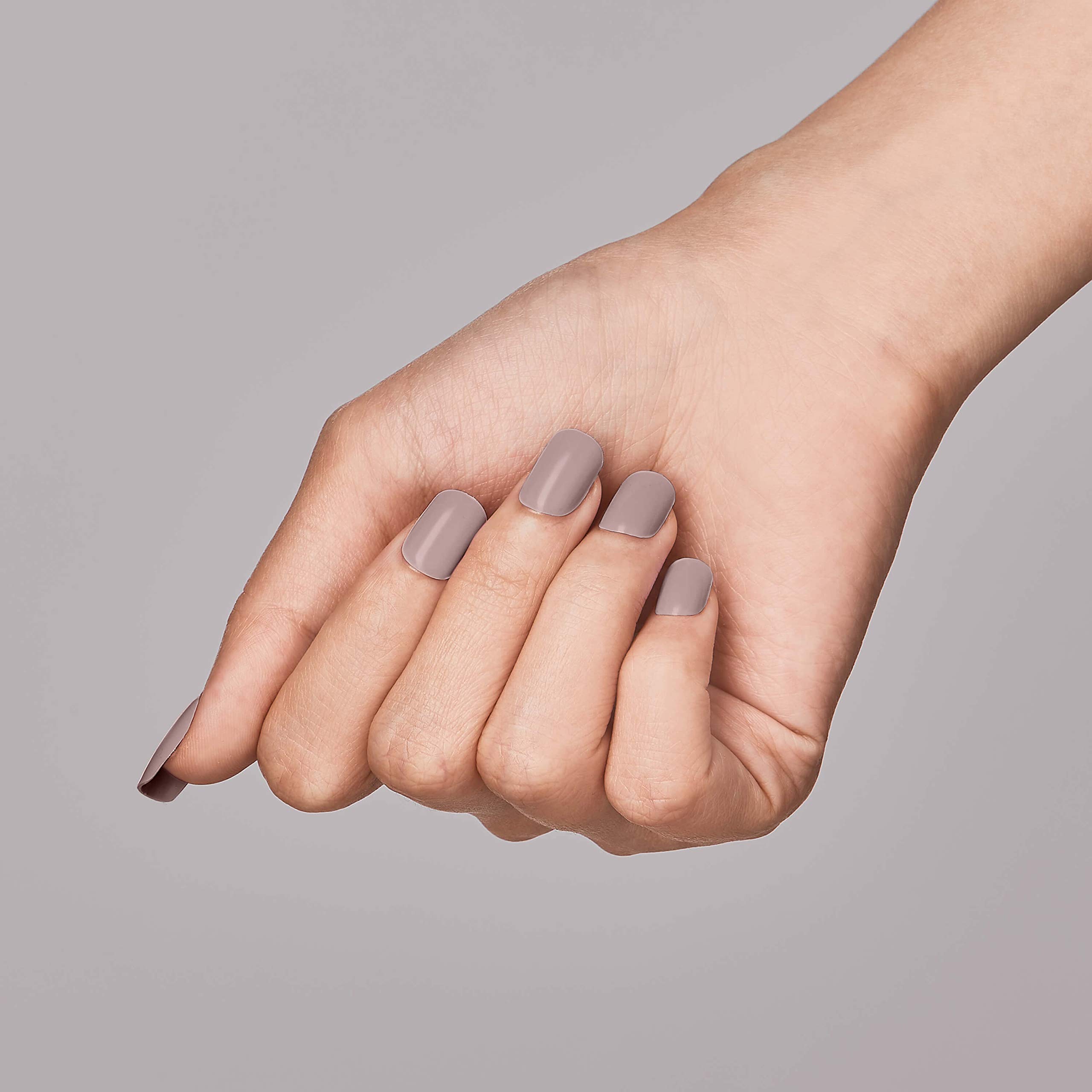 Foto 7 | Press On Nails Impress Taupe Prize Nude Short Squoval - Venta Internacional.