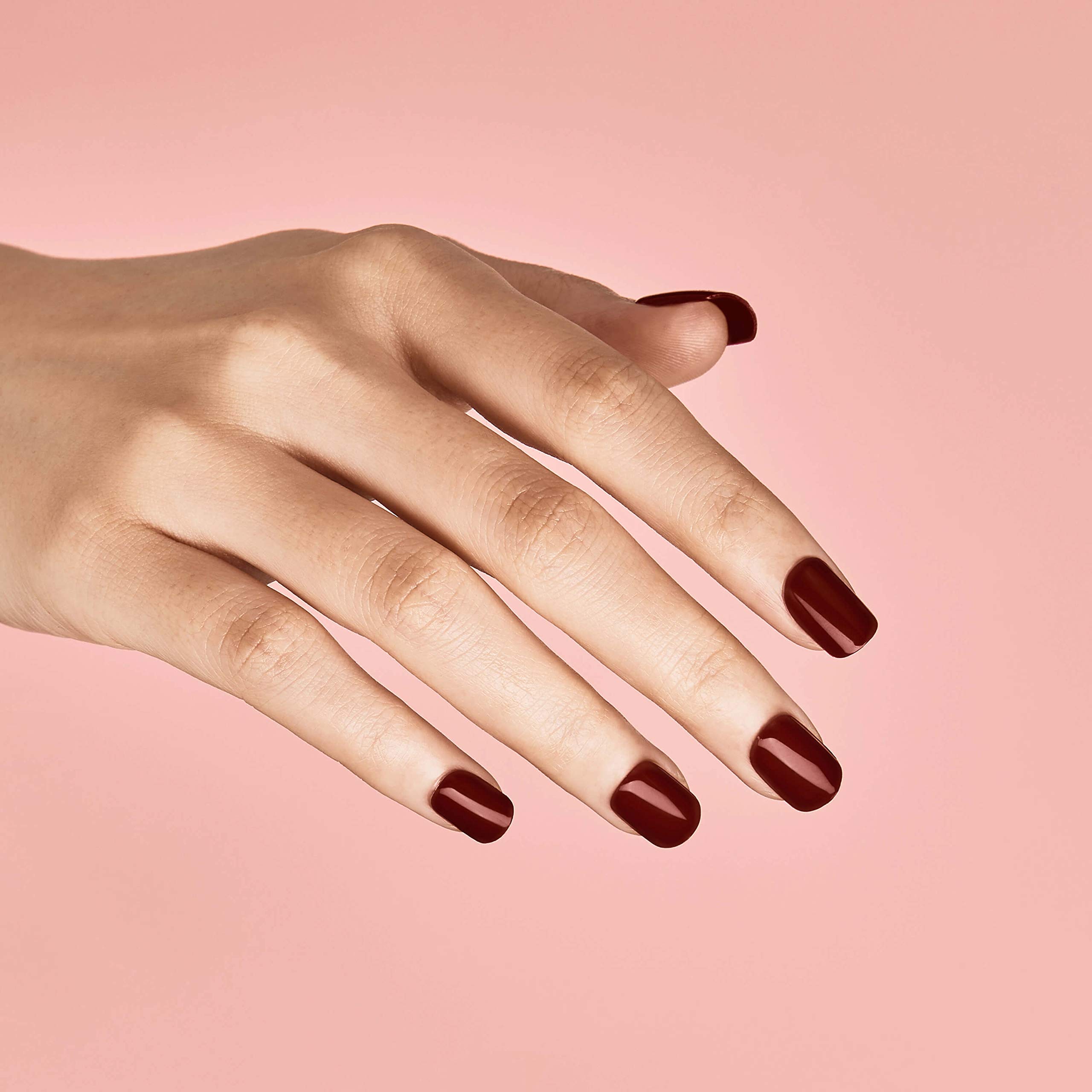 Foto 7 pulgar | Press On Nails Impress «i'm Not A Cinna», Color Rojo, Talla Corta - Venta Internacional.