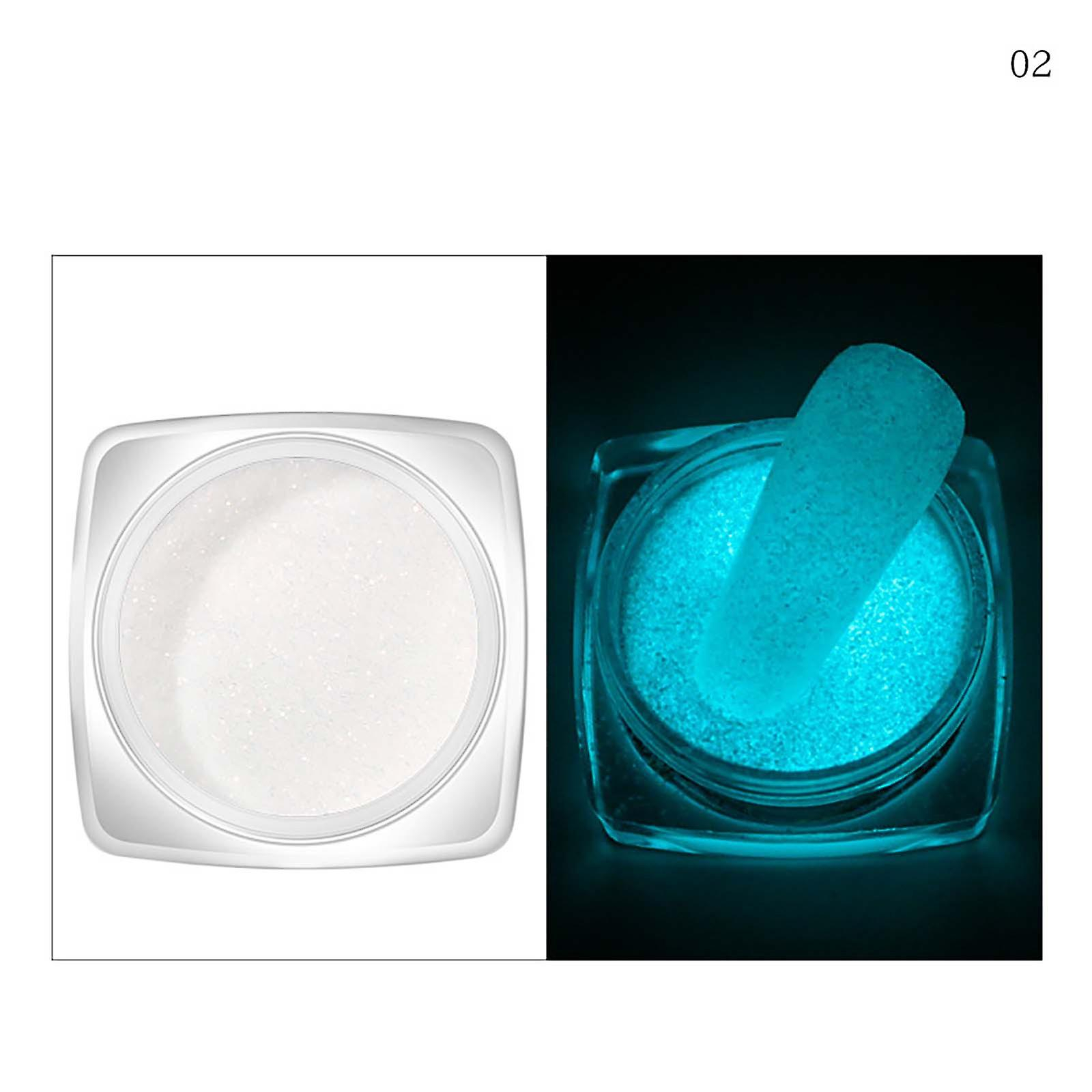 Foto 3 pulgar | Nail Art Luminous Powder  Paquete De 6 Colores  Decoración De Uñas - Venta Internacional.