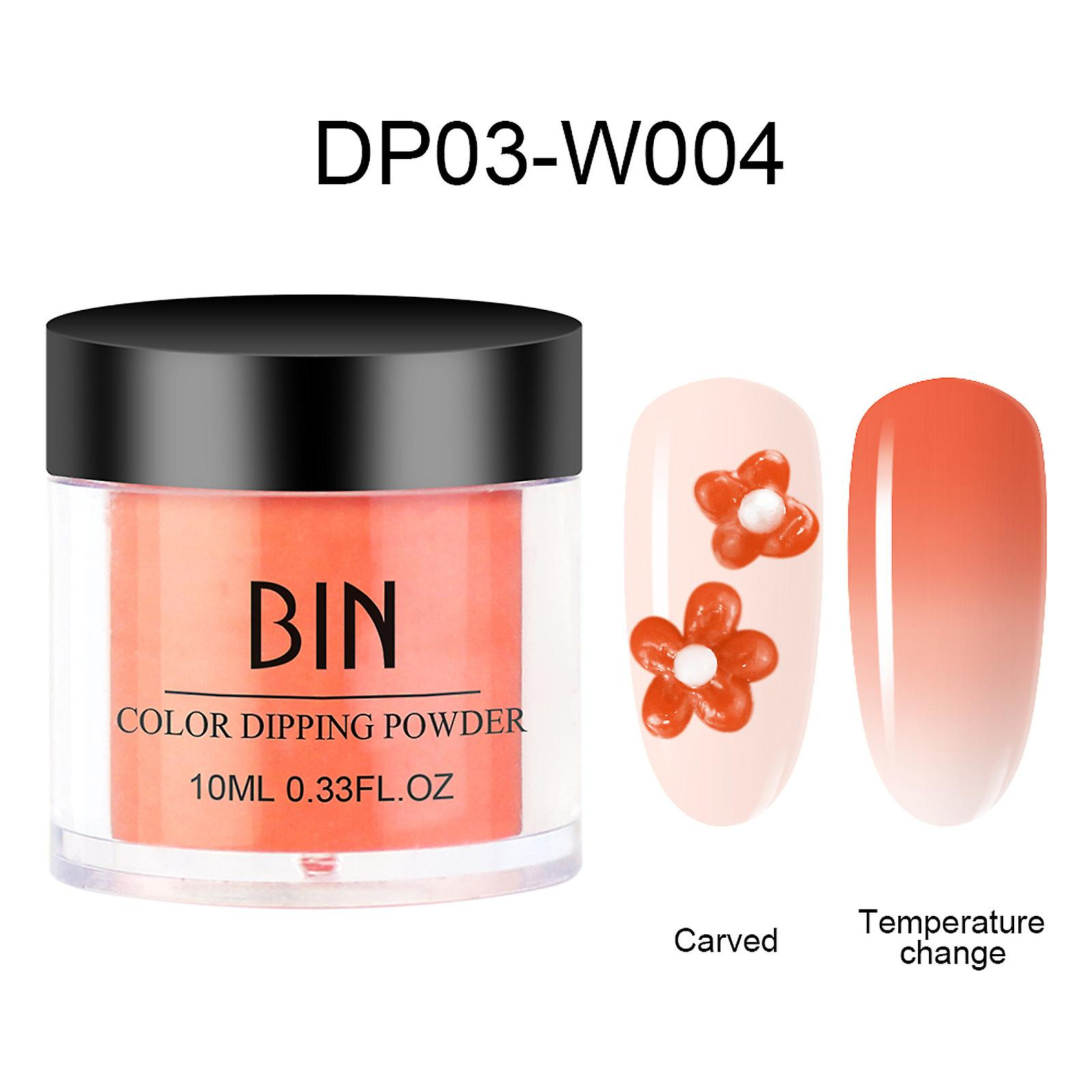 Foto 3 pulgar | Polvo De Uñas Huoguo  Cambio De Temperatura  Color  Infiltración De 10 Ml - Venta Internacional.