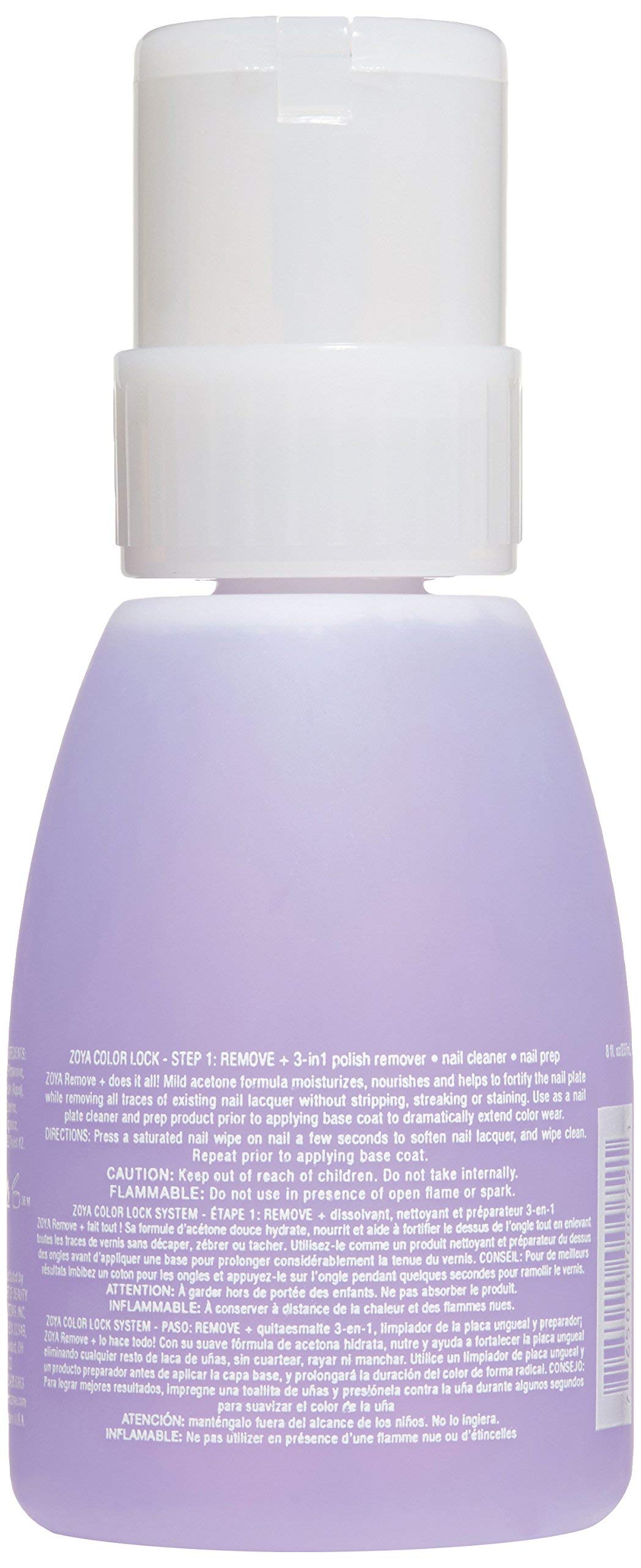 Foto 2 | Venta Internacional - Quitaesmalte Zoya Remove Plus 3 en 1 240 Ml