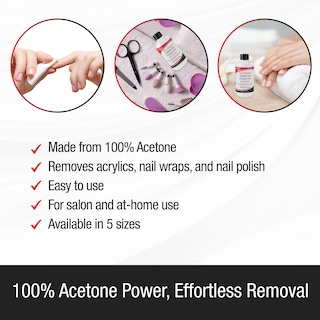 Foto 4 | Quitaesmalte SuperNail Pure Acetone 236 ml - Venta Internacional