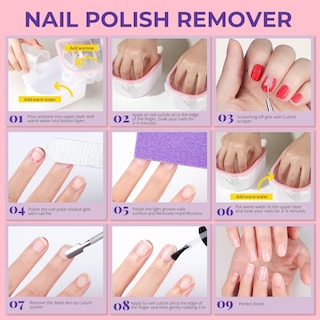Foto 7 | Kit para Uñas Teenitor 10 Unidades- Venta Internacional
