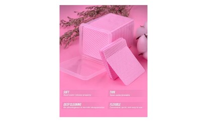 Foto 3 | Papel Sin Pelusa Para Extensiones De Pestañas O Uñas, 200 Unidades - Venta Internacional.