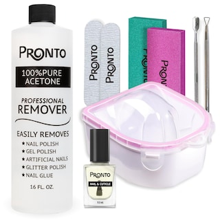 Foto 1 | Kit de Manicura Pronto Gel Quitaesmalte 480 ml - Venta Internacional