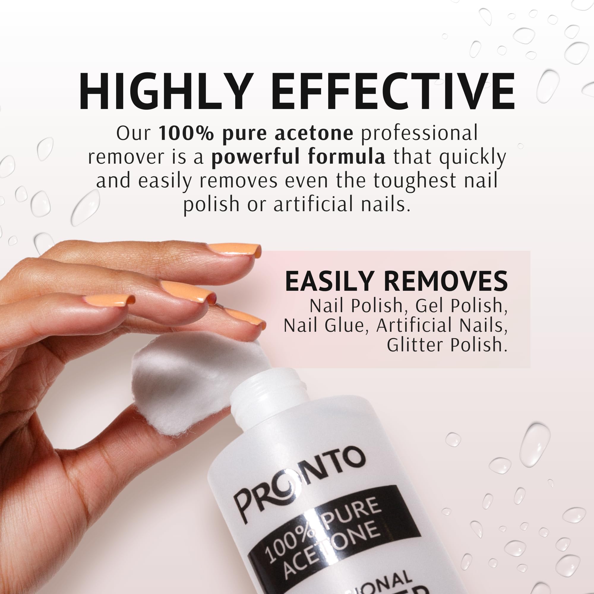 Foto 4 | Acetona Pronto 240 ml con Kit de Manicura - Venta Internacional