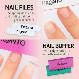 Foto 5 | Acetona Pronto 240 ml con Kit de Manicura - Venta Internacional