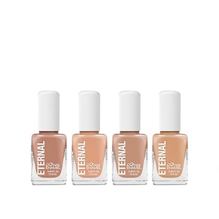 Foto 1 | Juego de 4 Esmaltes para Uñas Eternal Cosmetics Light Nudes Multicolor