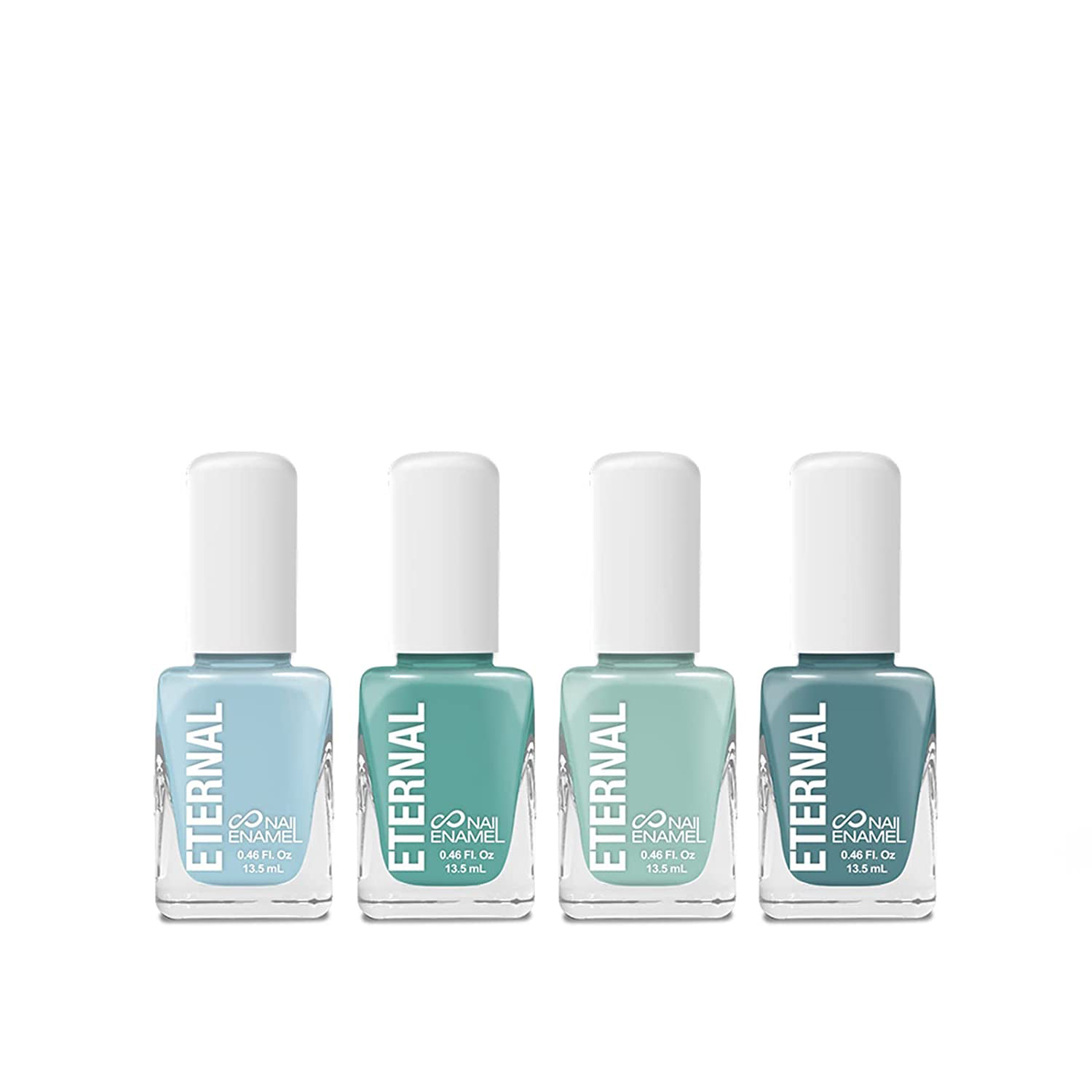 Juego de 4 Esmaltes para Uñas Eternal Cosmetics Mindfulness Multicolor