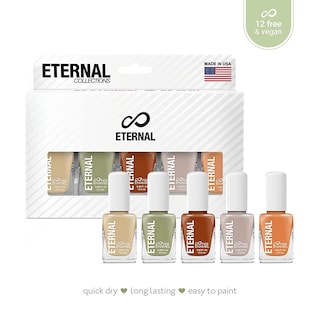 Foto 3 | Juego de 5 Esmaltes para Uñas Eternal Cosmetics Safari Multicolor