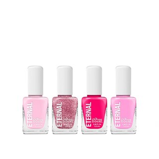 Foto 1 | Juego de 4 Esmaltes para Uñas Eternal Cosmetics Pinky Promise Multicolor