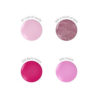 Foto 2 | Juego de 4 Esmaltes para Uñas Eternal Cosmetics Pinky Promise Multicolor