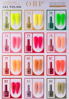 Foto 3 | Esmalte para Uñas OBP Gama de 12 Geles Semipermanente Gama 7