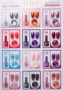 Foto 3 | Esmalte para Uñas OBP Gama de 12 Geles Semipermanente Gama 1