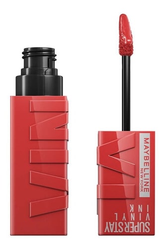 Labial Maybelline Superstay Vinyl Ink Red Peachy 15 $557