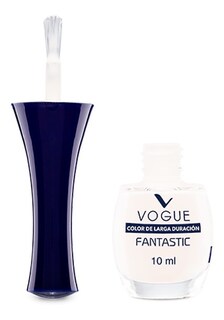 Foto 2 | Esmalte para Uñas Vogue Fantastic de Larga Duración 10 Ml color Blanco