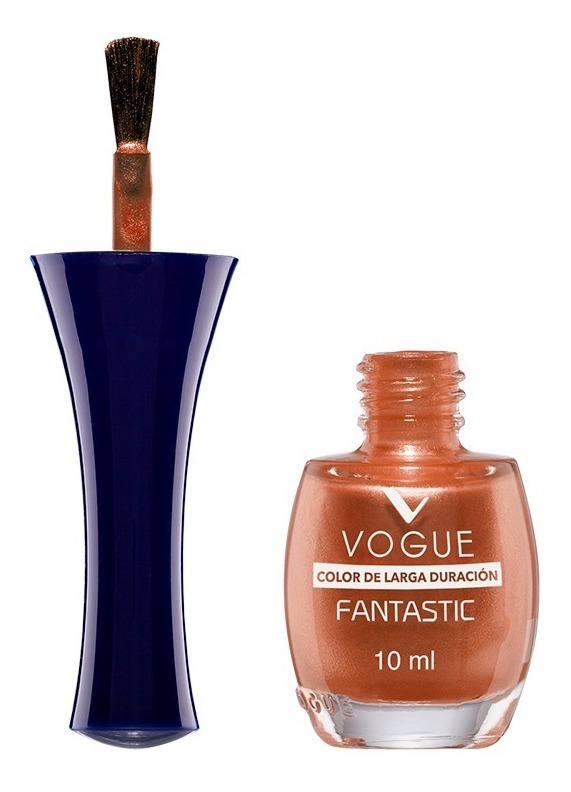 Foto 2 | Esmalte para Uñas Vogue Fantastic de Larga Duración 10 Ml Bronce