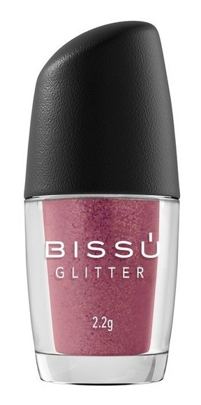 Foto 2 pulgar | Glitter para Uñas Rostro Jabón Bissu Rosa