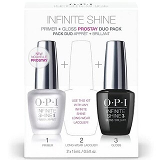 Foto 7 | Set de Esmalte de Uñas OPI Infinite Shine Primer & Gloss Paquete Doble de 15 ml