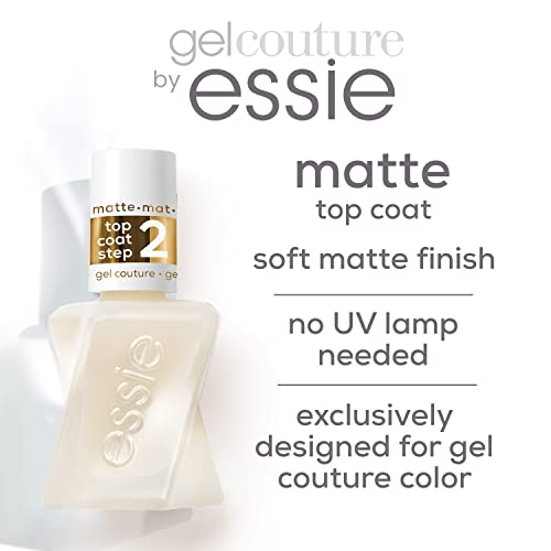 Foto 4 pulgar | Venta Internacional - Esmalte de Uñas Essie Gel Couture Long Lasting Top Coat Mate