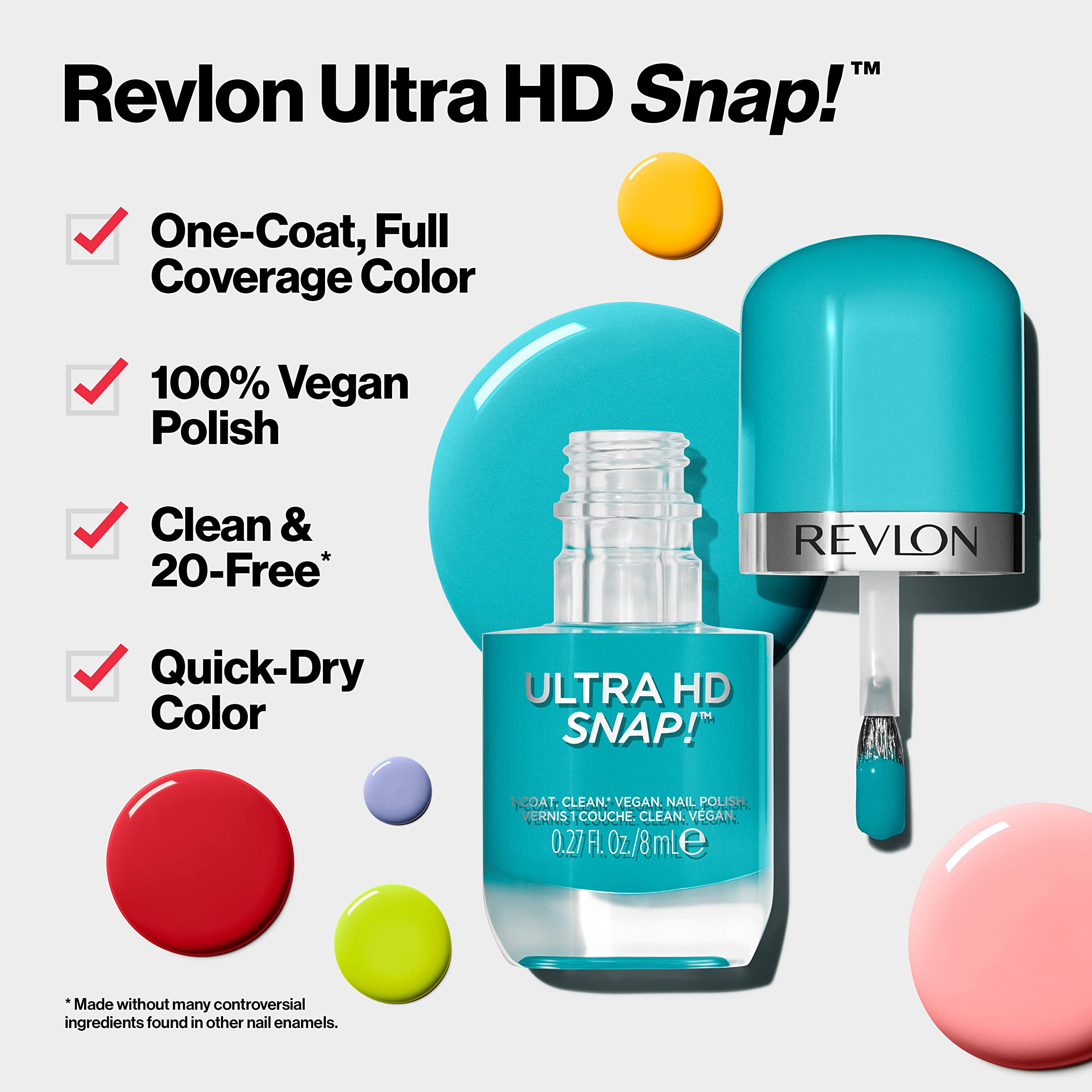 Foto 3 pulgar | Venta Internacional-Esmalte de Uñas Revlon Ultra Hd de 8 Ml