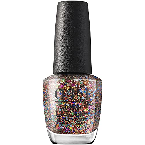 Foto 2 pulgar | Venta Internacional - Laca De Uñas Opi, You Had Me At Confetti, Glitter Nail Pol