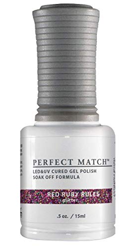 Venta Internacional - Esmalte De Uñas Lechat Perfect Match, Red Ruby Rules, 0.500