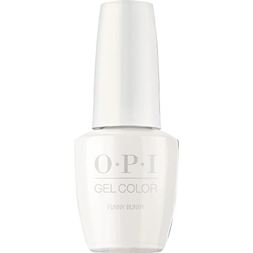 Foto 2 pulgar | Venta Internacional - Opi Gelcolor, Funny Bunny, Esmalte De Uñas En Gel Blanco, 0.