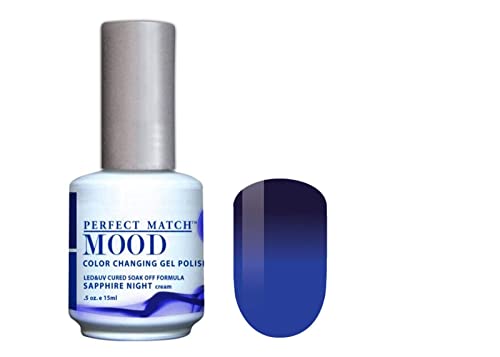 Esmalte En Gel Lechat Perfect Match Sapphire Night (mpmg43), - Venta Internacional.