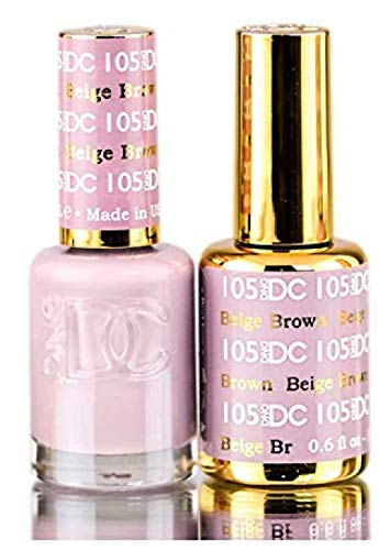 Dúo De Esmalte En Gel Dnd Dc Neutrals, Laca En Gel De 0.5 Oz - Venta Internacional.