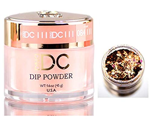 Polvo Para Uñas Dnd Dc Red & Orange, 1.6 Oz, 45 G, Dais - Venta Internacional.