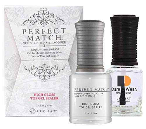 Foto 2 pulgar | Esmalte En Gel Lechat Perfect Match High Brillant Top Gel Sea, 15 Ml - Venta Internacional.