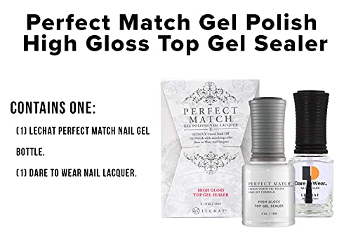 Foto 7 pulgar | Esmalte En Gel Lechat Perfect Match High Brillant Top Gel Sea, 15 Ml - Venta Internacional.