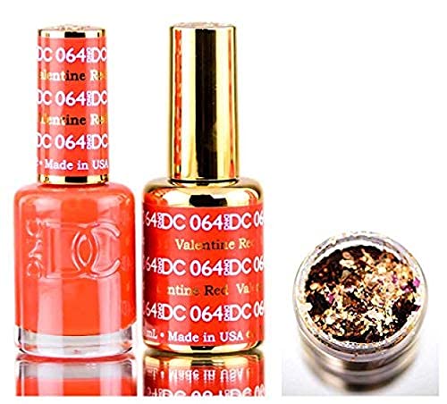 Dúo De Esmalte En Gel Dnd Dc Reds, Laca En Gel De 0.5 Oz (má - Venta Internacional.