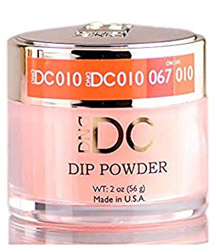 Polvo Para Uñas Dnd Dc Red & Orange, 1.6 Oz, 45 G, Dais - Venta Internacional.