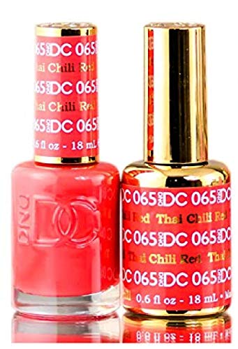 Dúo De Esmalte En Gel Dnd Dc Reds, Laca En Gel De 0.5 Oz (má - Venta Internacional.