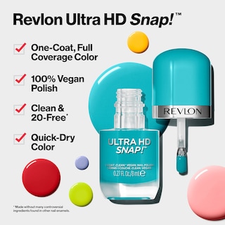 Foto 2 | Esmalte de Uñas Revlon Ultra HD Snap 014 Rojo - Venta Internacional