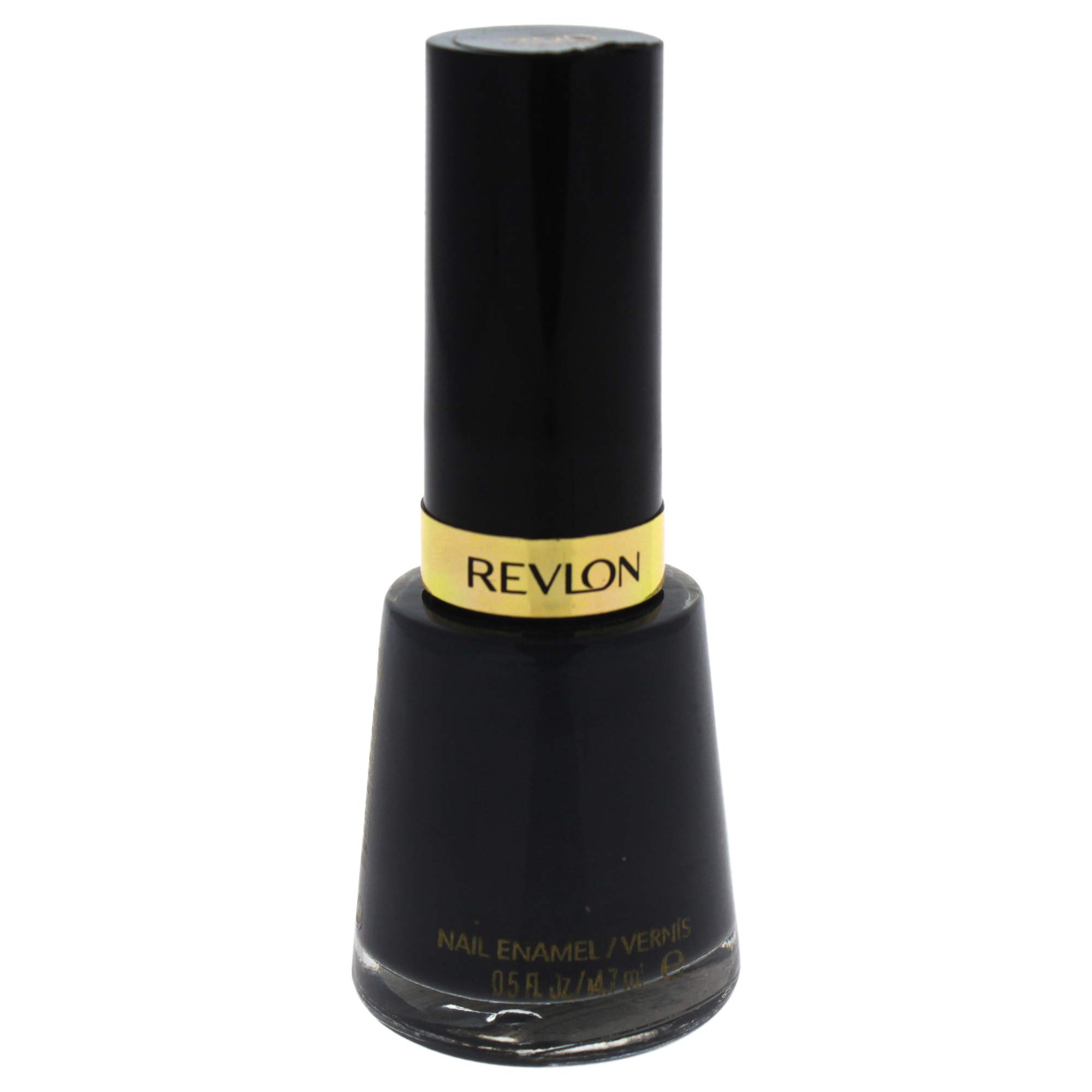 Foto 2 pulgar | Esmalte De Uñas Revlon Nail Enamel 390 Iconic Negro/gris 15 Ml - Venta Internacional.